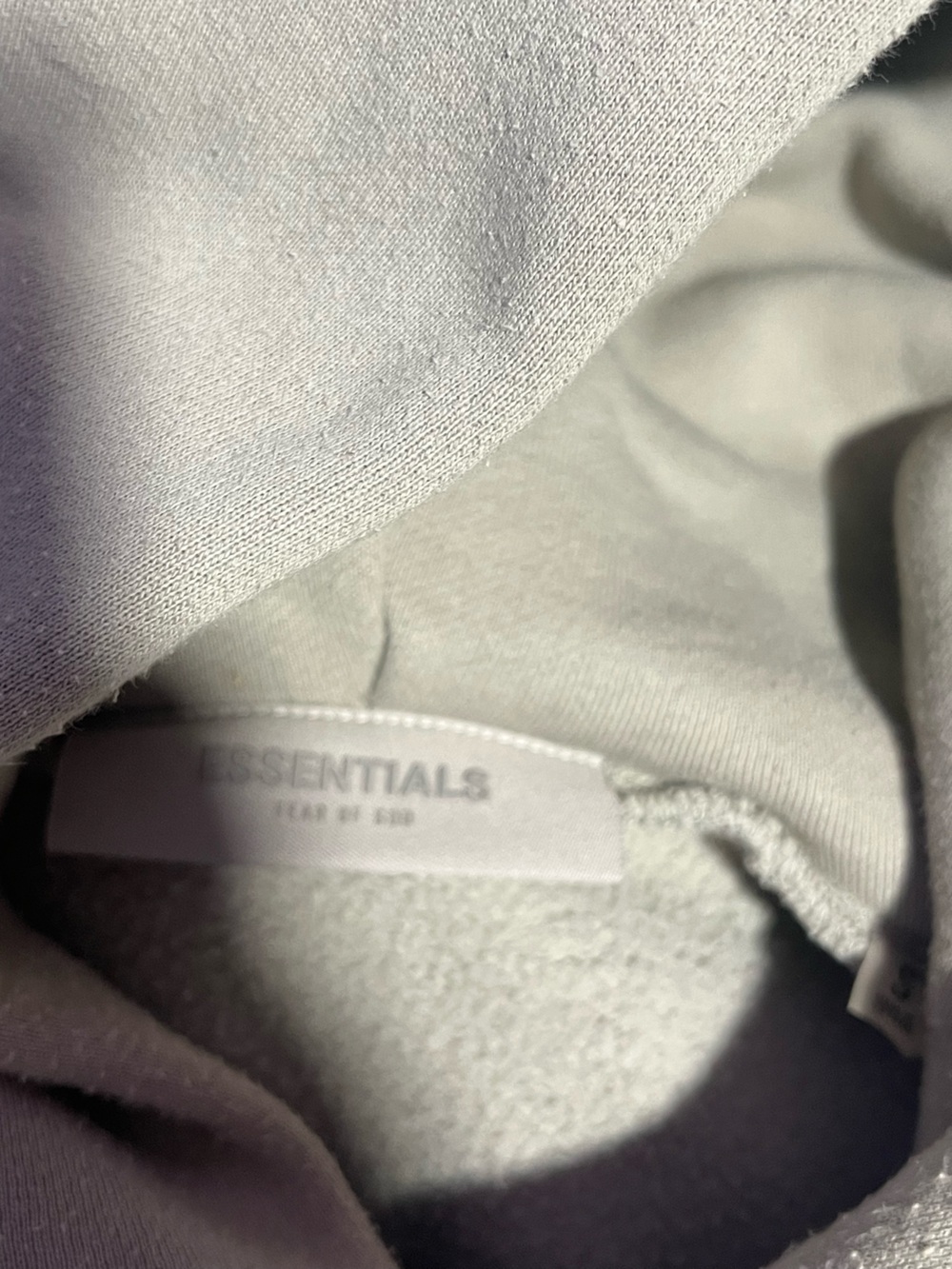 Essentials Hoodie Cream/Biege - Picture 5 of 7